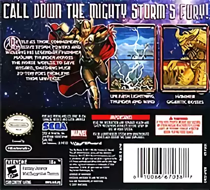 Image n° 2 - boxback : Thor - God of Thunder